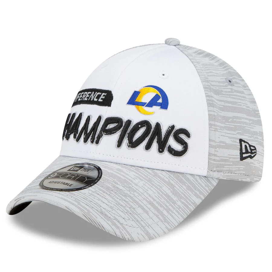 Los Angeles Rams NFC Conference Champions 2022 New Era 9Forty Snapback Hat