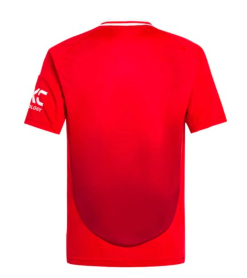 Manchester United FC Adidas 24-25 Red Home Jersey - Image 2