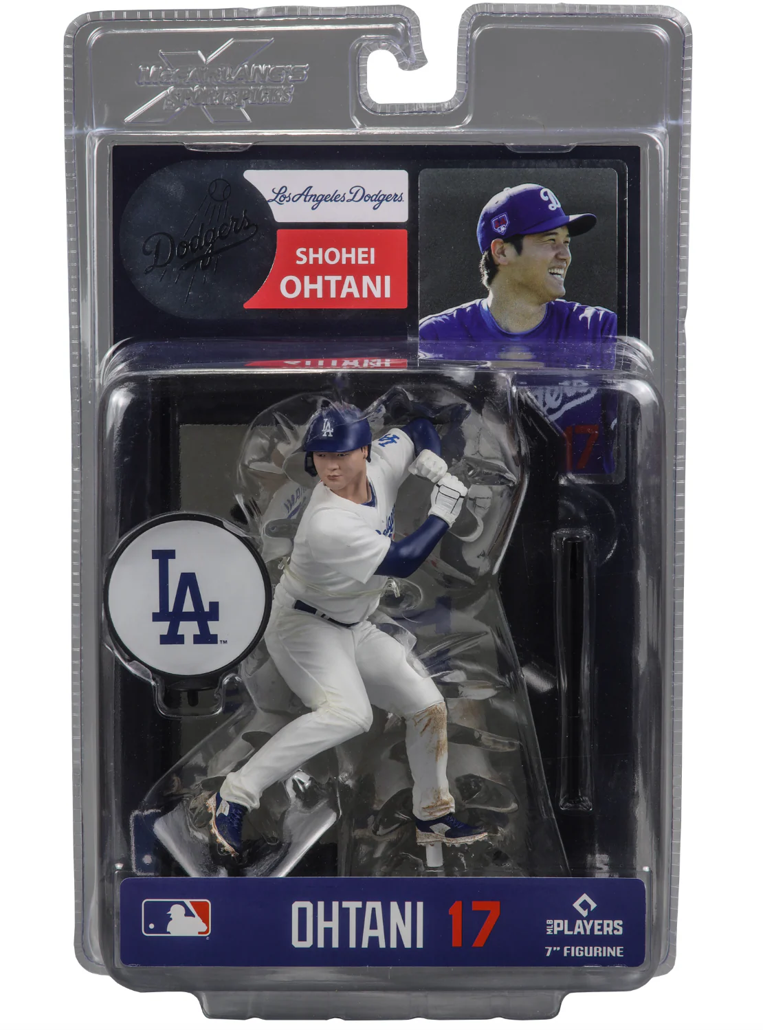 Shohei Ohtani McFarlane MLB  Sports Picks - White Jersey Figure - Los Angeles Dodgers - Image 3