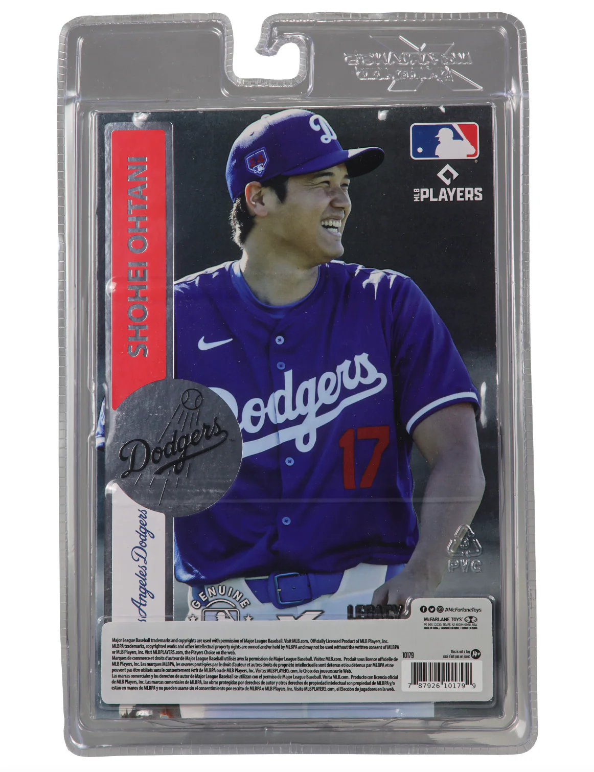 Shohei Ohtani McFarlane MLB  Sports Picks - White Jersey Figure - Los Angeles Dodgers - Image 4