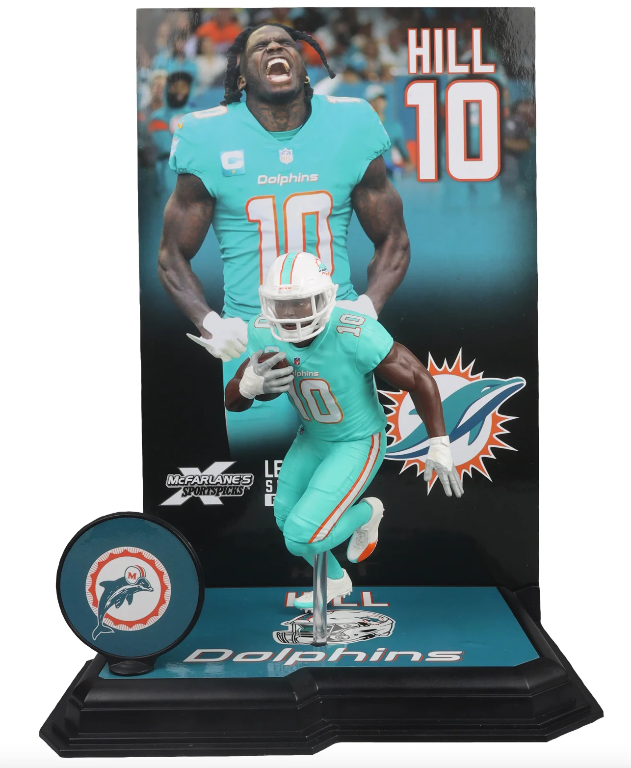 McFarlane NFL  Sports Picks - Tyreek Hill Variant Figure - Miami Dolphins - Image 2