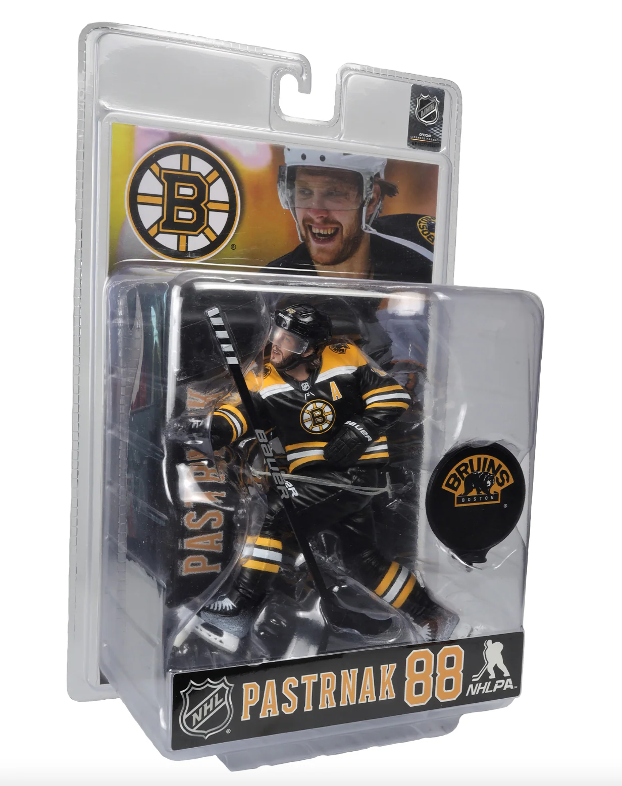 McFarlane NHL  Sports Picks - David Pastrnak Black Jersey Figure - Boston Bruins - Image 4