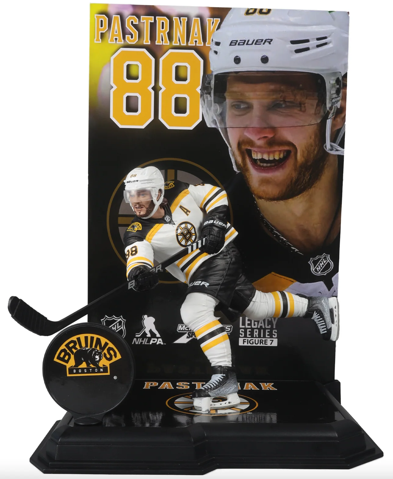 McFarlane NHL Sports Picks - David Pastrnak Variant Figure - Boston Bruins - Image 2