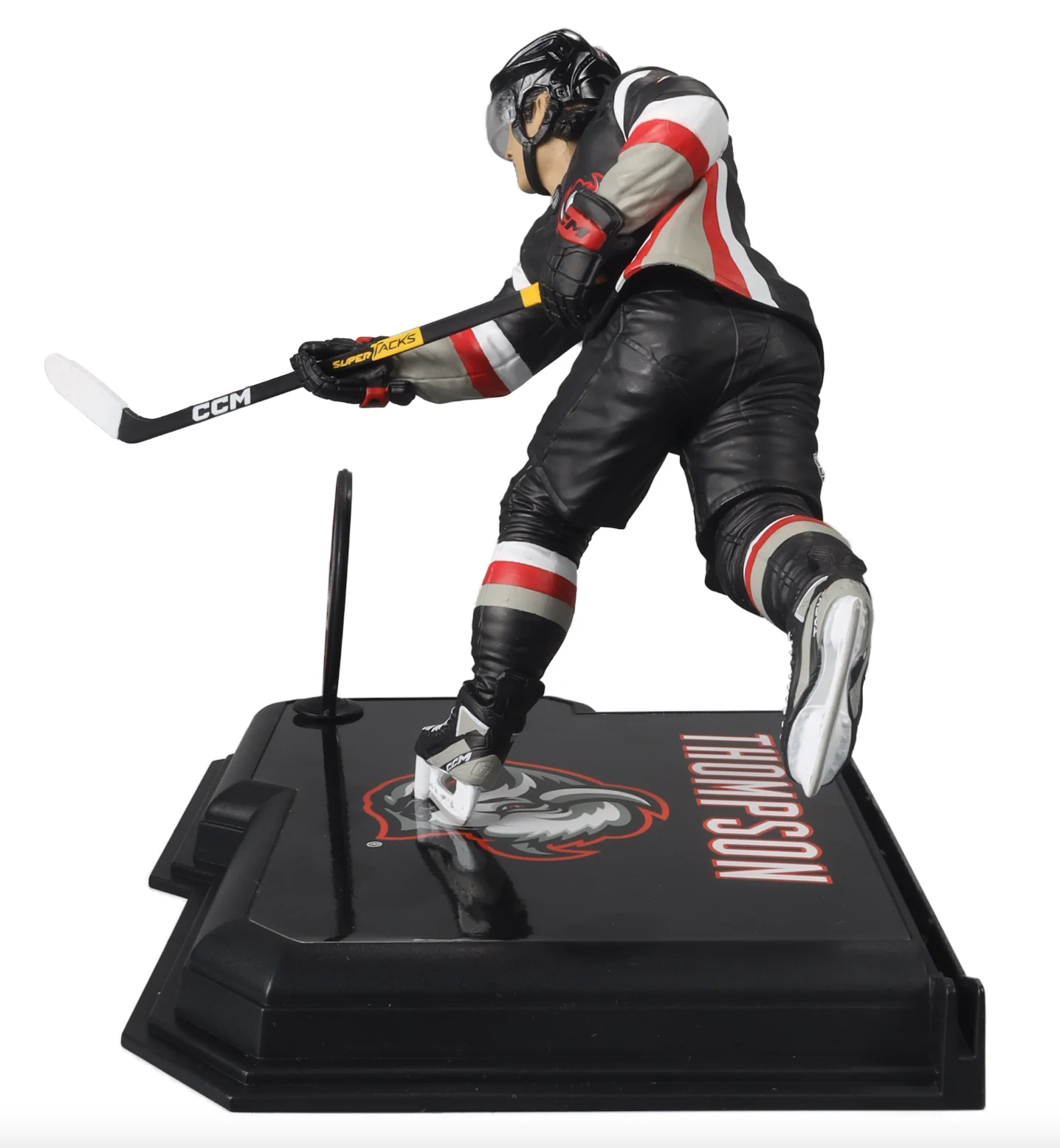 McFarlane NHL  Sports Picks - Tage Thompson Black Jersey Figure - Buffalo Sabres - Image 6