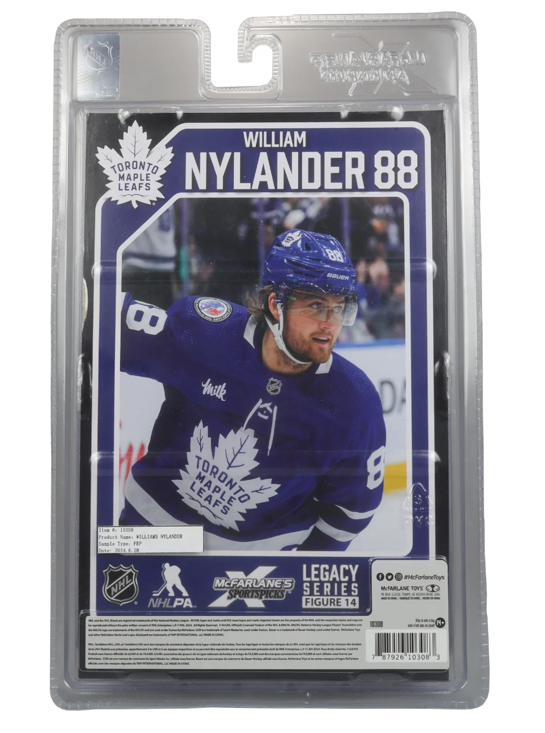 William Nylander McFarlane NHL Sports Picks Figure - Toronto Maples Leafs - Image 3