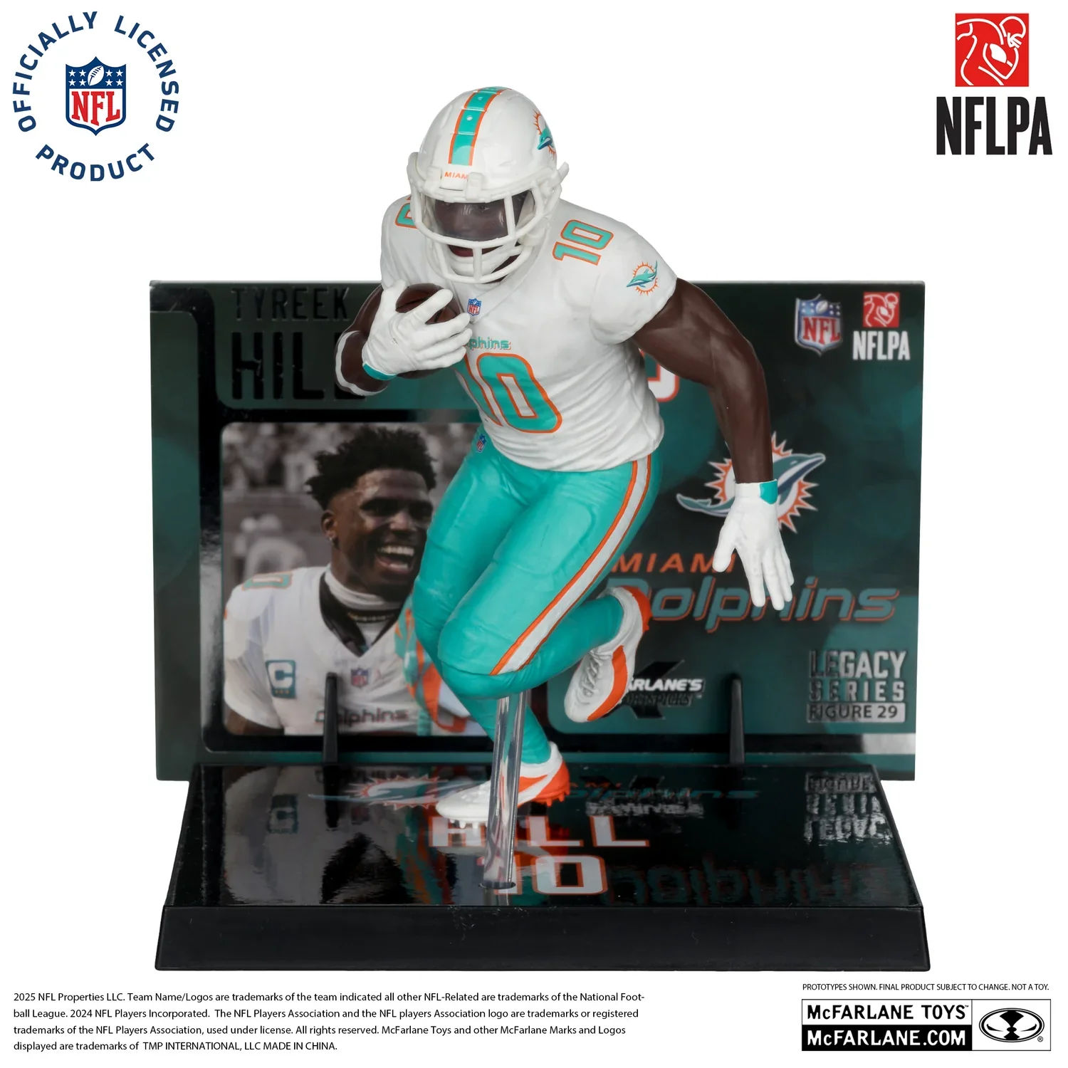 McFarlane's Sports Pick - Miami Dolphins Tyreek Hill #10 NFLPA 7IN Figure - Image 2