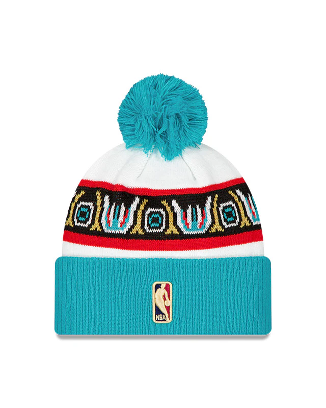Memphis Grizzlies New Era 2024/25 Classic Knit Toque - Image 2