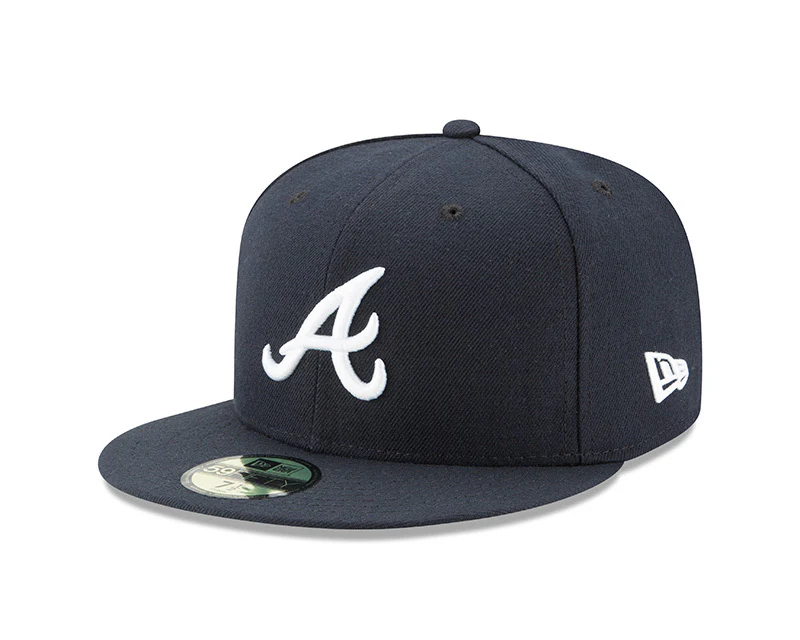 Atlanta Braves New Era Navy Authentic Collection On-Field Alt 59FIFTY Fitted Hat - Image 3