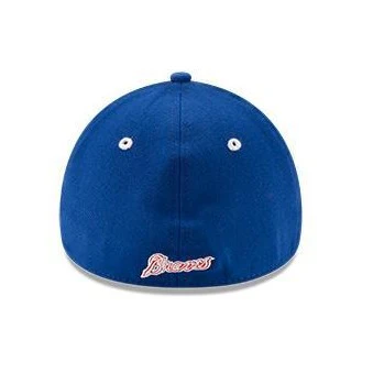 Atlanta Braves New Era White Cooperstown Collection Team Classic 39THIRTY Flex Hat - Image 4