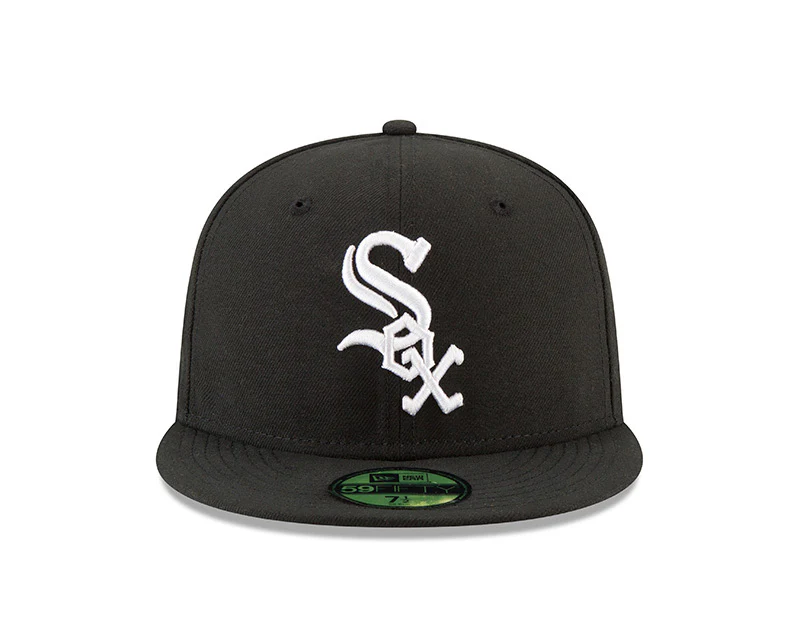 Chicago White Sox New Era Black Authentic Collection On-Field Home 59FIFTY Fitted Hat - Image 6