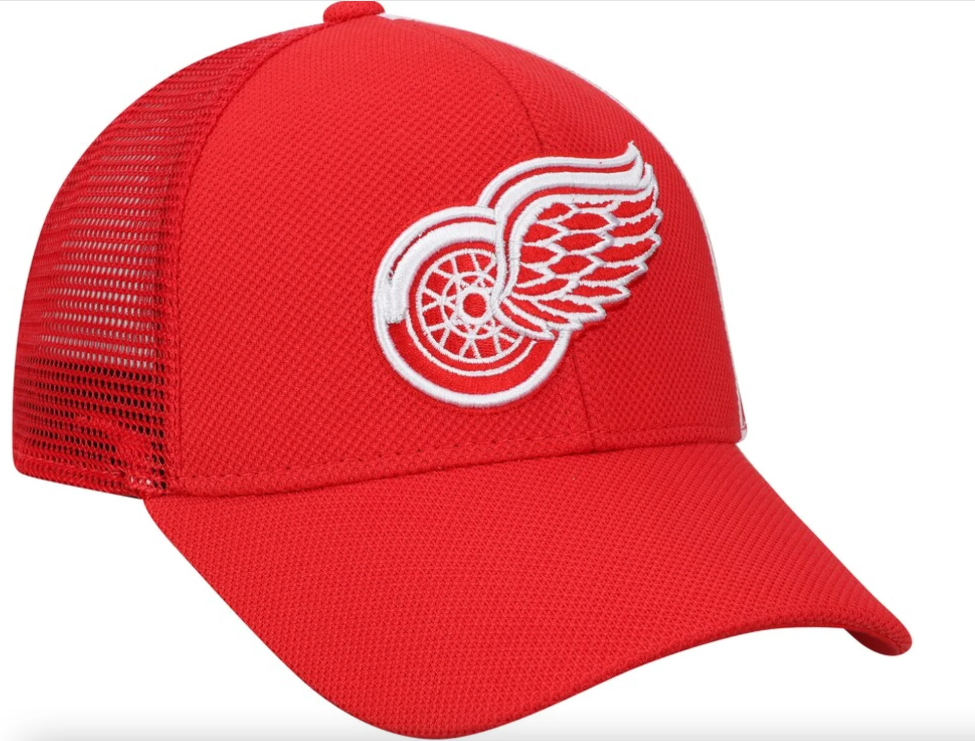 Detroit Red Wings adidas Red Charlie Adjustable Snapback Hat - Image 2