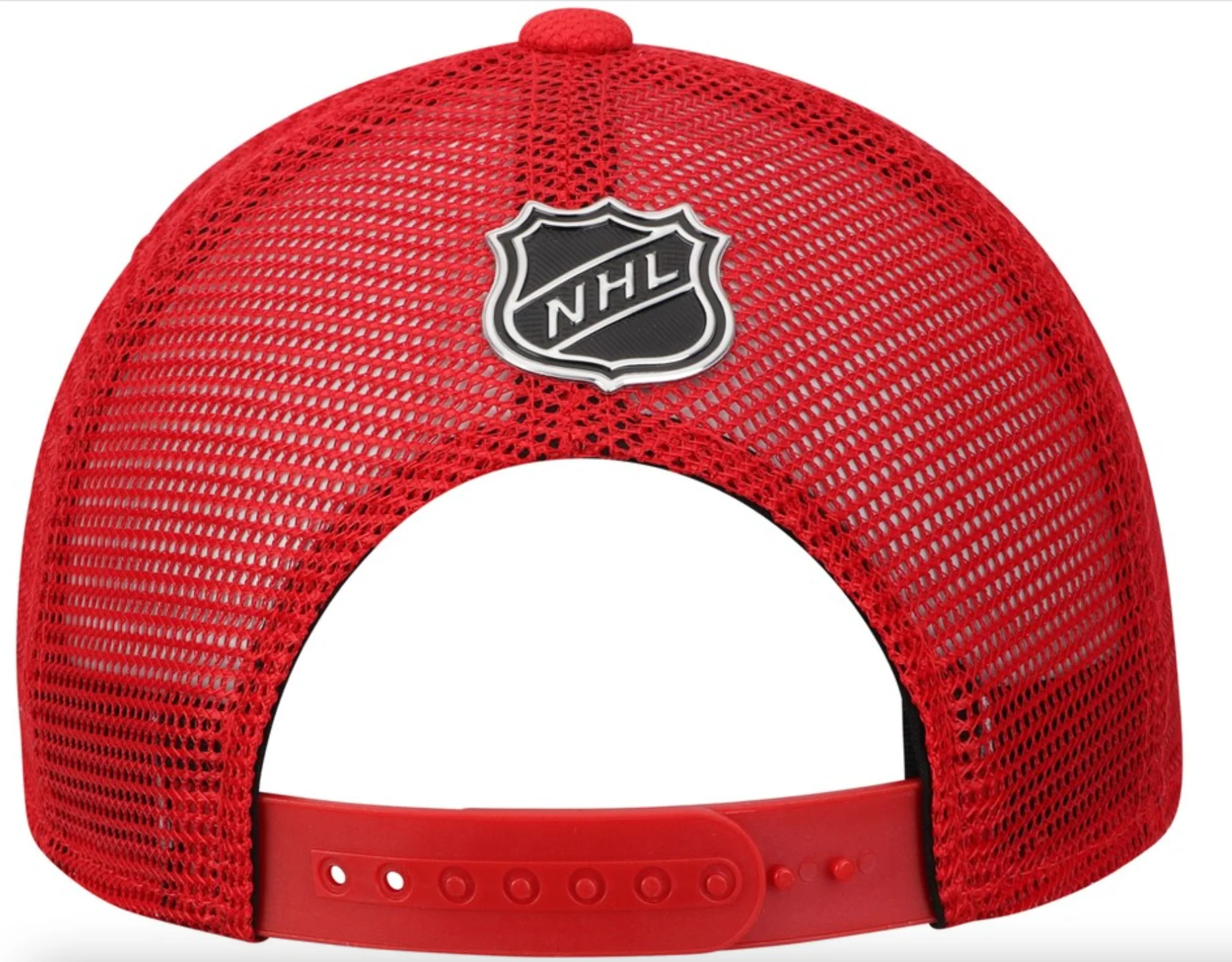Detroit Red Wings adidas Red Charlie Adjustable Snapback Hat - Image 3