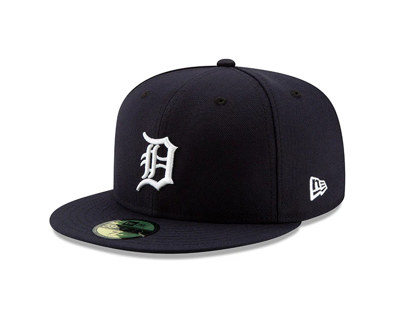 Detroit Tigers New Era Navy/White Authentic Collection On-Field Home 59FIFTY Fitted Hat - Image 4
