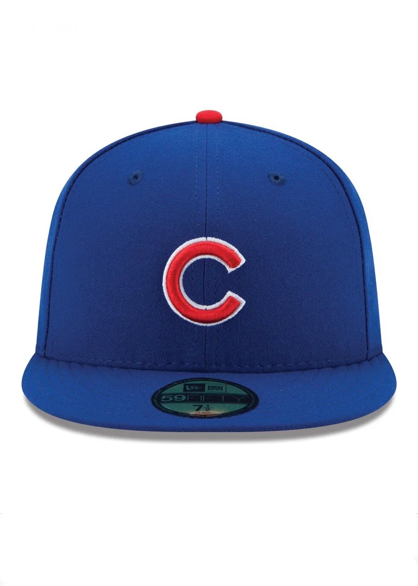 Chicago Cubs New Era Royal Blue Authentic Collection On-Field Game 59FIFTY Fitted Hat - Image 2