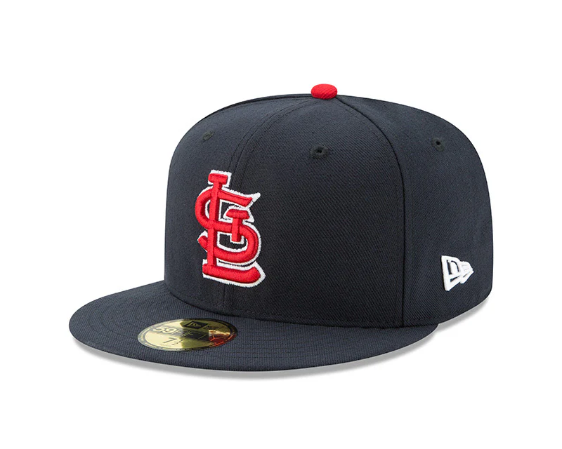 St. Louis Cardinals New Era Navy Authentic Collection On-Field Alternate 59FIFTY Fitted Hat - Image 2