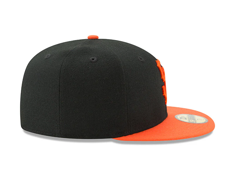 San Francisco Giants New Era Black/Orange Authentic Collection On-Field Alt 59FIFTY Fitted Hat - Image 4