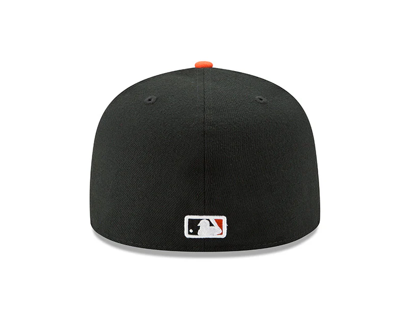 San Francisco Giants New Era Black/Orange Authentic Collection On-Field Alt 59FIFTY Fitted Hat - Image 6