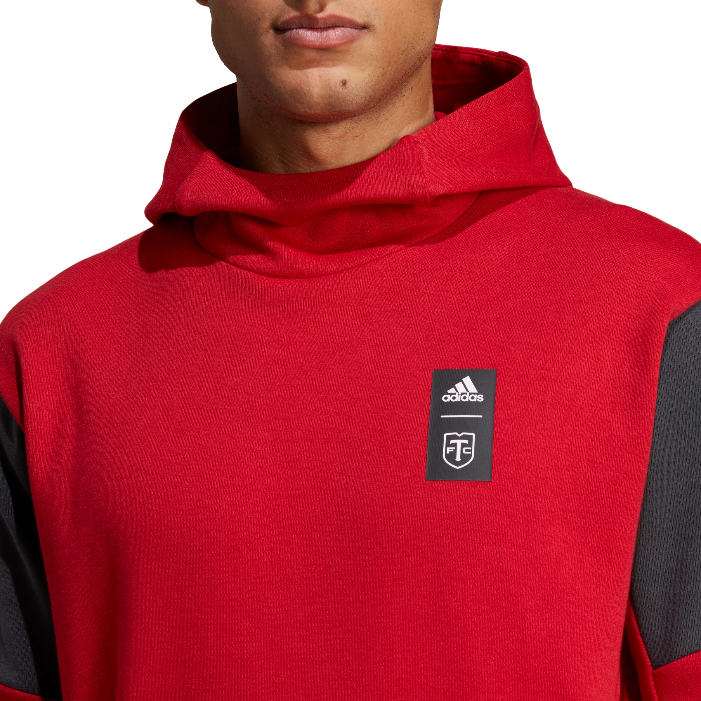 Toronto FC adidas Red Travel Pullover - Hoodie - Image 5