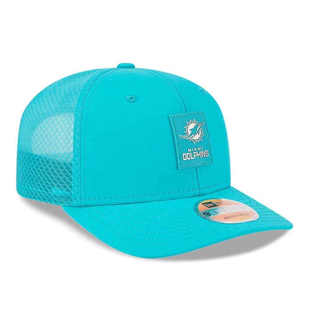 Miami Dolphins New Era 9Seventy 2025 NFL Sideline Performance Collection Snapback Adjustable Hat - Image 3