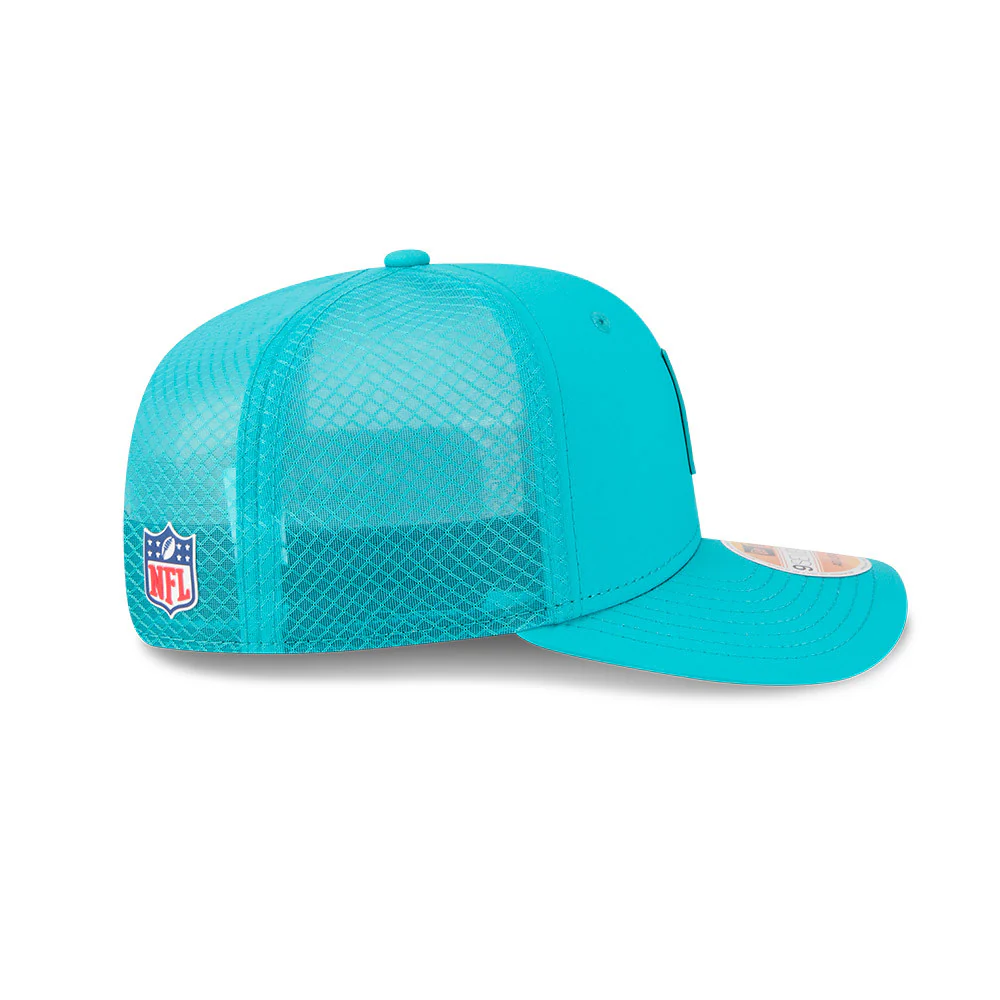 Miami Dolphins New Era 9Seventy 2025 NFL Sideline Performance Collection Snapback Adjustable Hat - Image 5