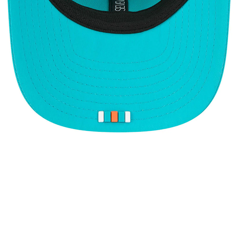 Miami Dolphins New Era 9Seventy 2025 NFL Sideline Performance Collection Snapback Adjustable Hat - Image 6