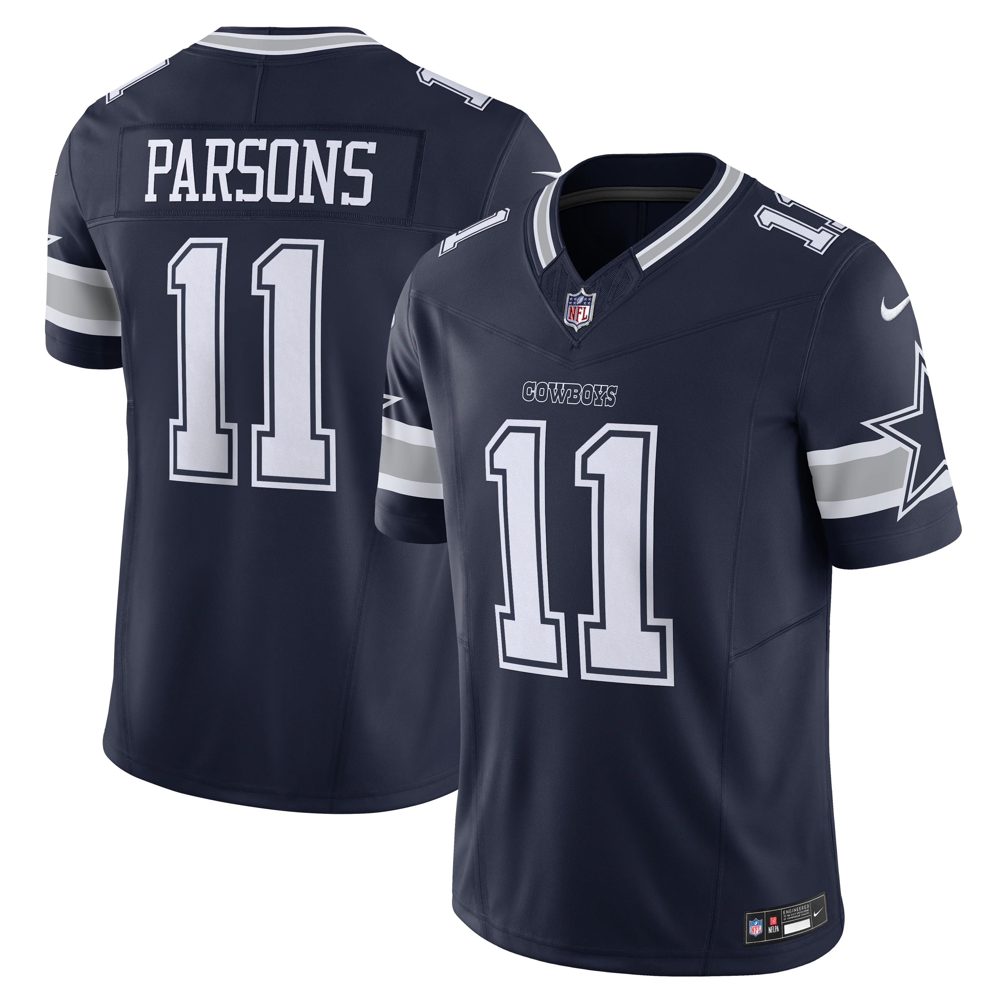 Micah Parsons #11 Dallas Cowboys Navy Nike Vapor F.U.S.E. Limited Jersey