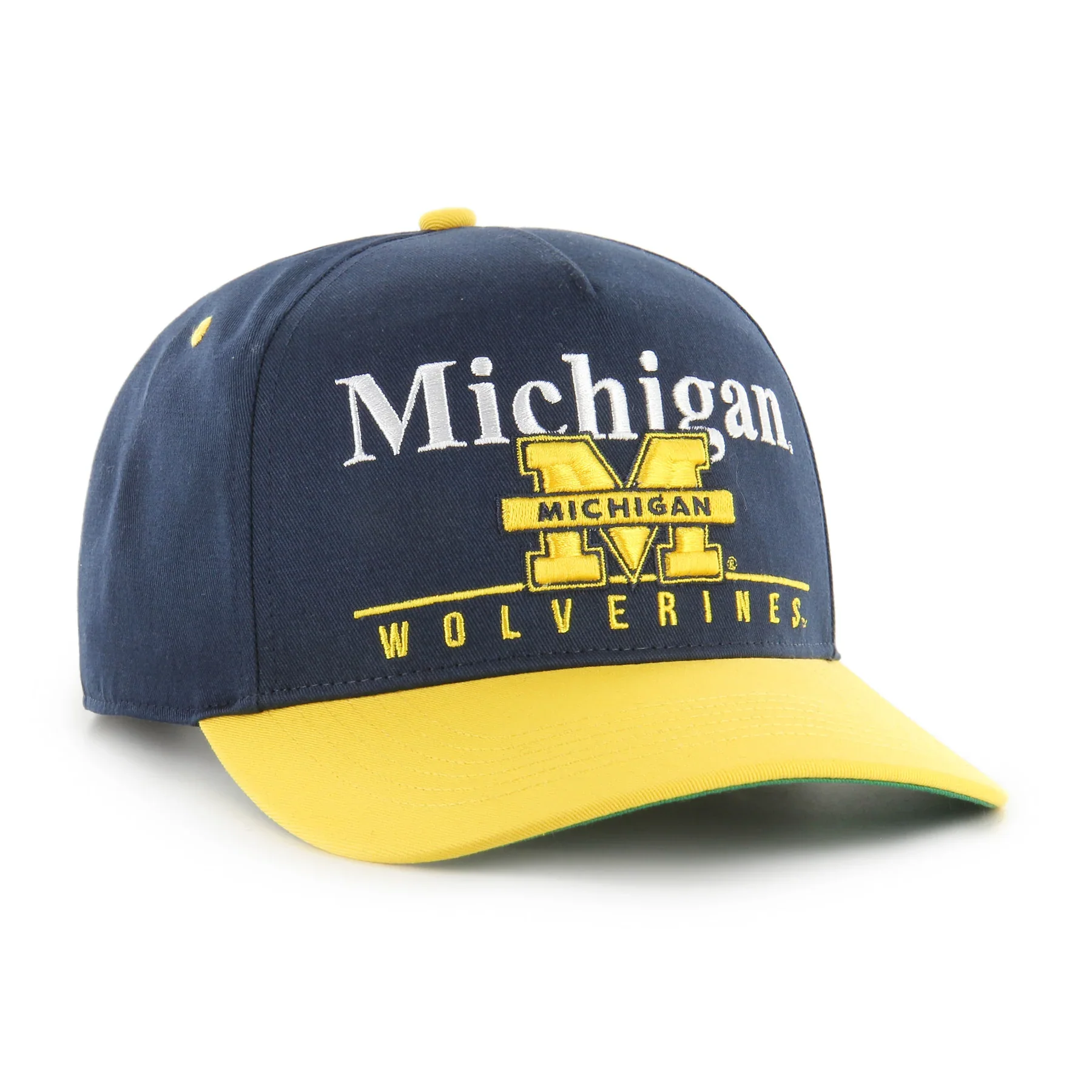 Michigan Wolverines 47' Brand Vintage Super 47' hitch snapback hat - Image 3