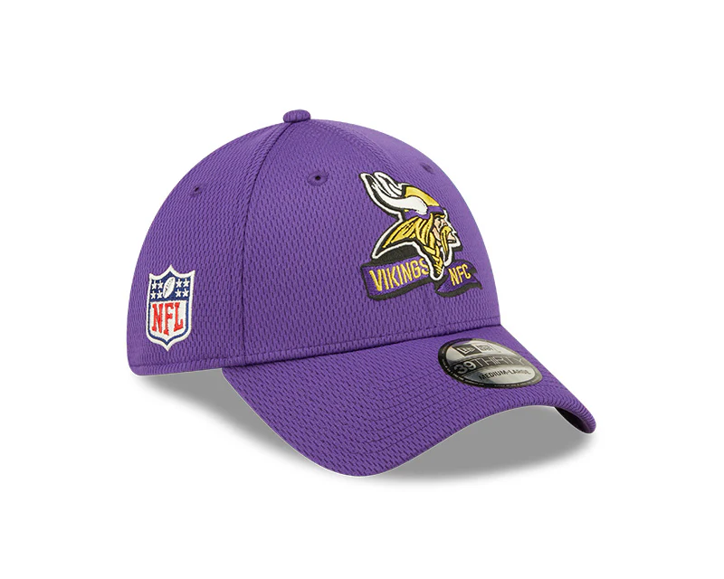 Minnesota Vikings 2022 Sideline 39THIRTY Coaches Flex Hat - Image 3
