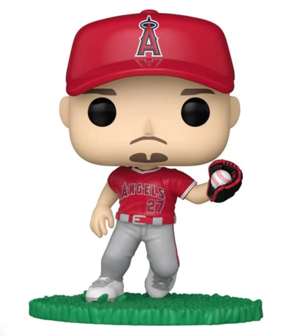 MLB POP! Funko California Angels Mike Trout Vinyl Figure #93 - Image 3