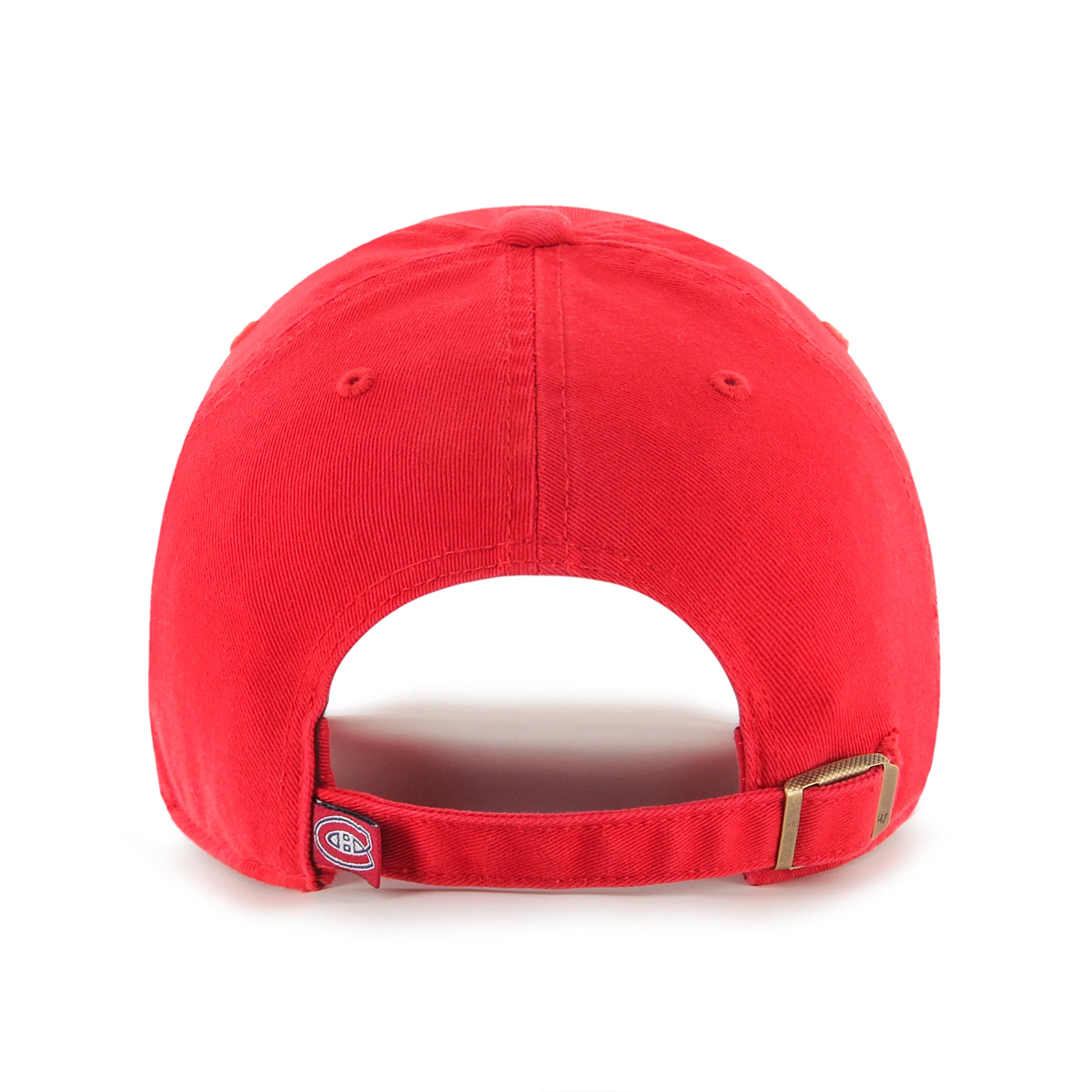 Montreal Canadiens Red Clean Up '47 Brand Adjustable Hat - Image 2