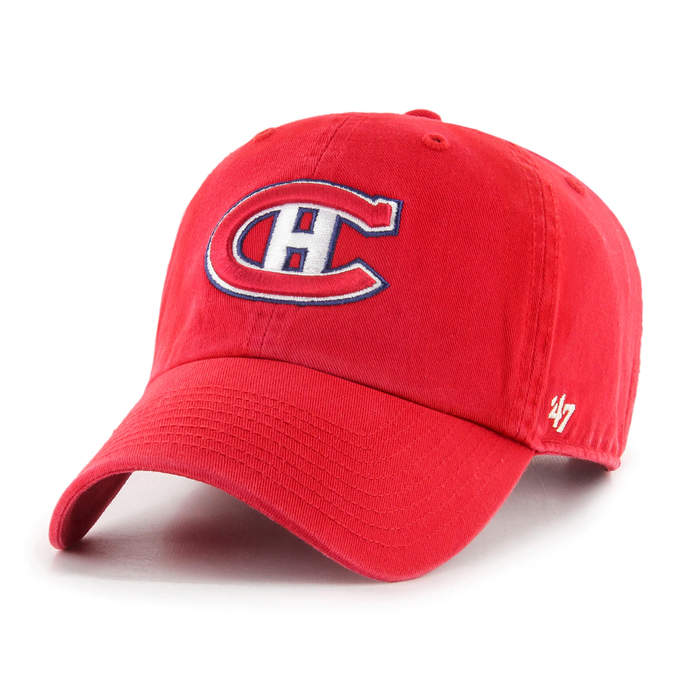 Montreal Canadiens Vintage Red Clean Up '47 Brand Adjustable Hat