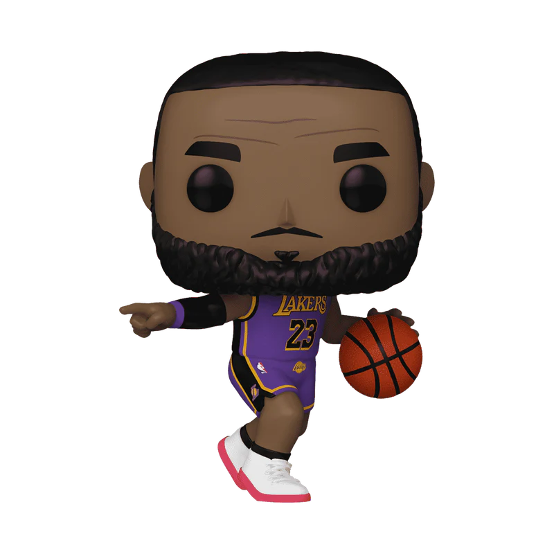 NBA POP! Funko Los Angeles Lakers Lebron James Vinyl Figure #172 - Image 2