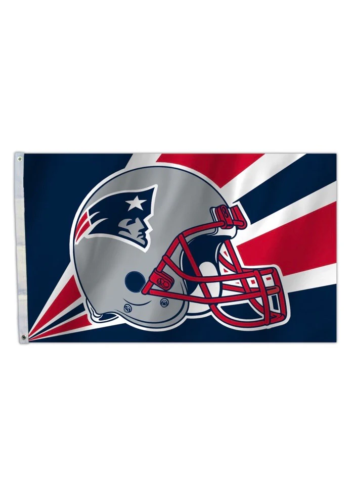 NFL New England Patriots 3’ x 5’ Logo Flag