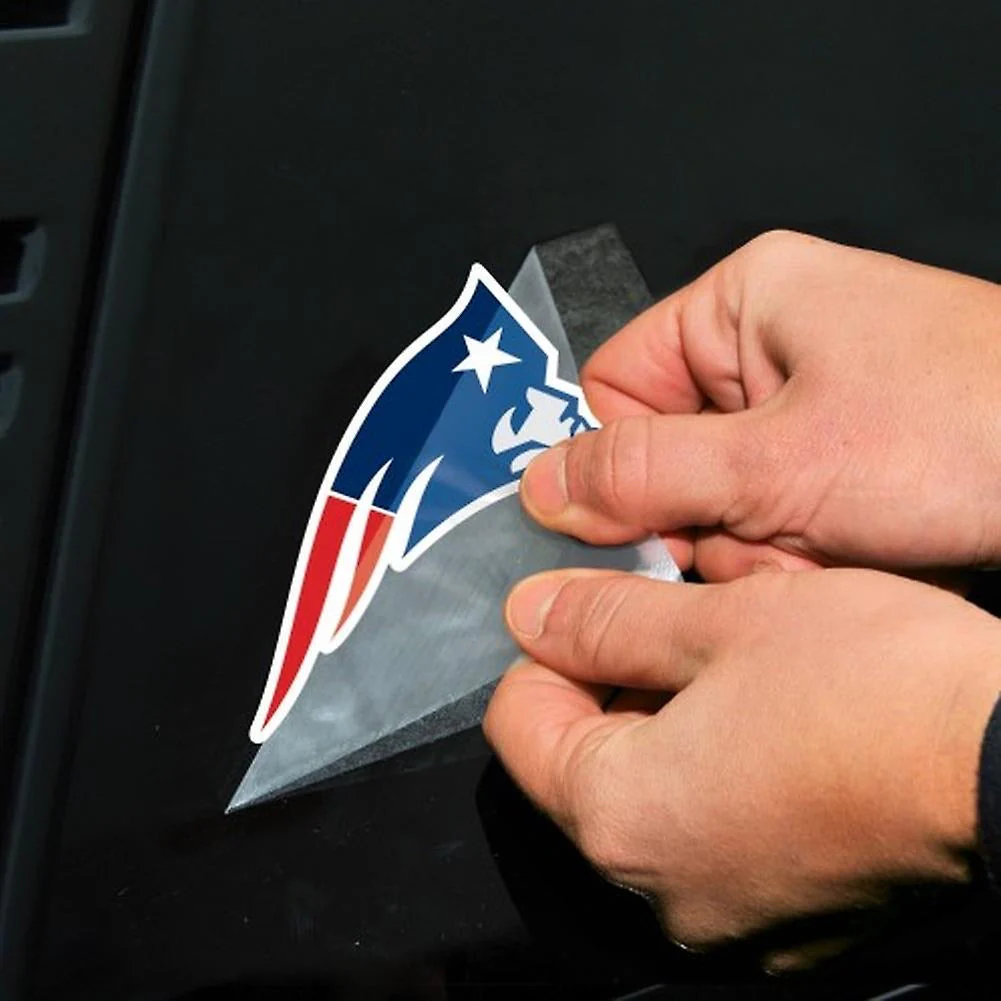 New England Patriots 8X8 NFL Wincraft Decal - Image 2