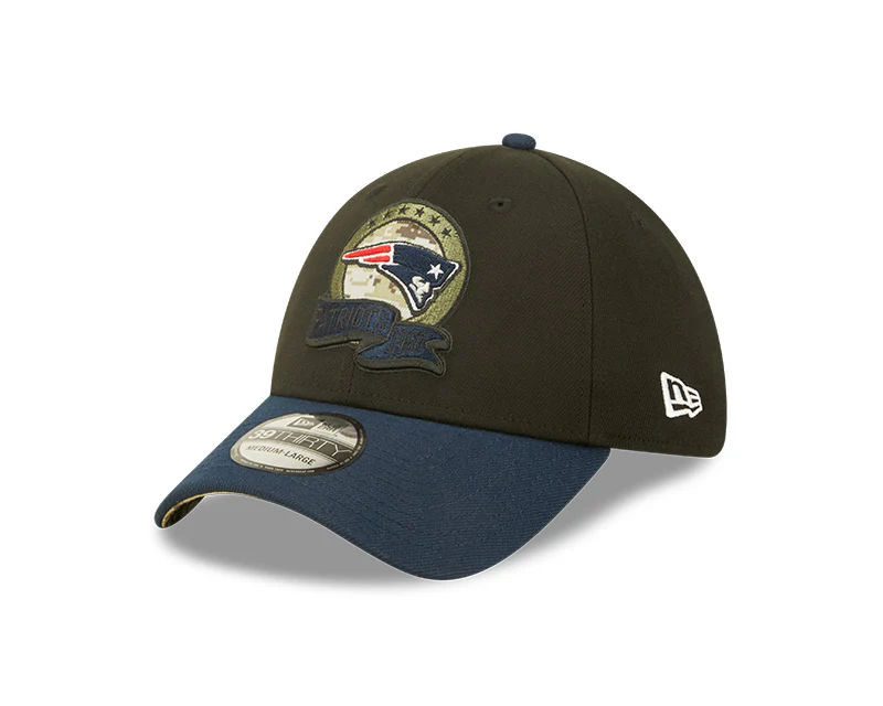 New England Patriots New Era 2022 Salute To Service - 39THIRTY Flex Hat - Image 2