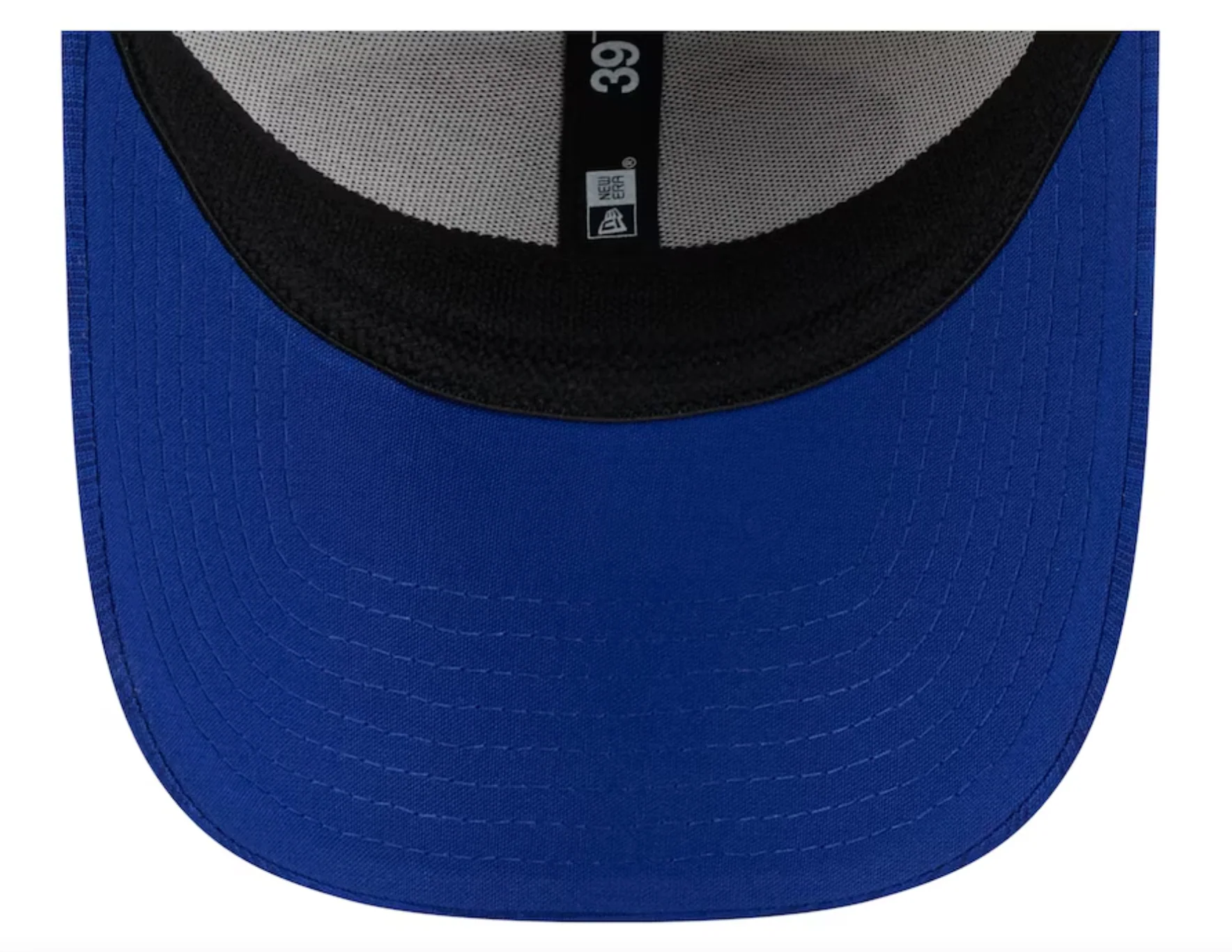 New England Patriots New Era 2024 Sideline Historic 39THIRTY Flex Hat - Stone/Royal - Image 3