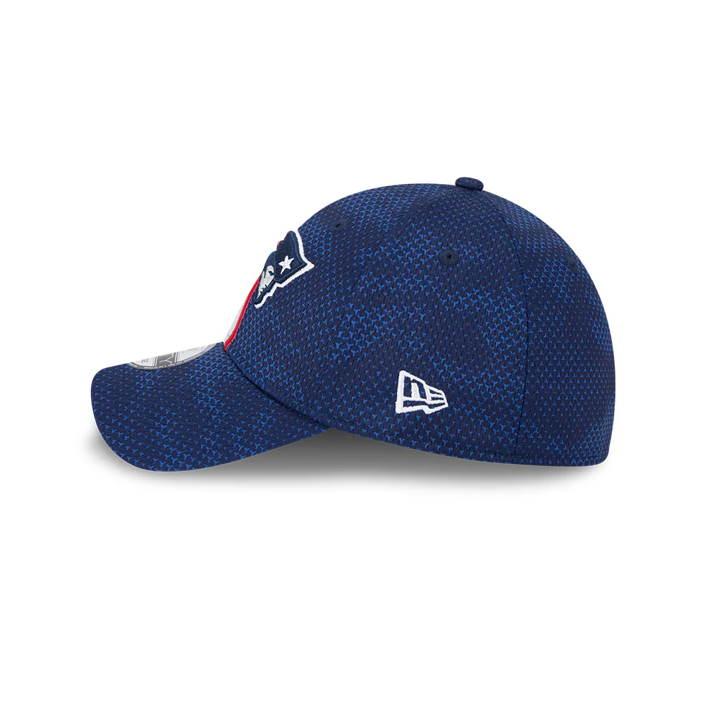 New England Patriots NFL 2024 Sideline New Era 39 Thirty Flex Hat - Navy - Image 5