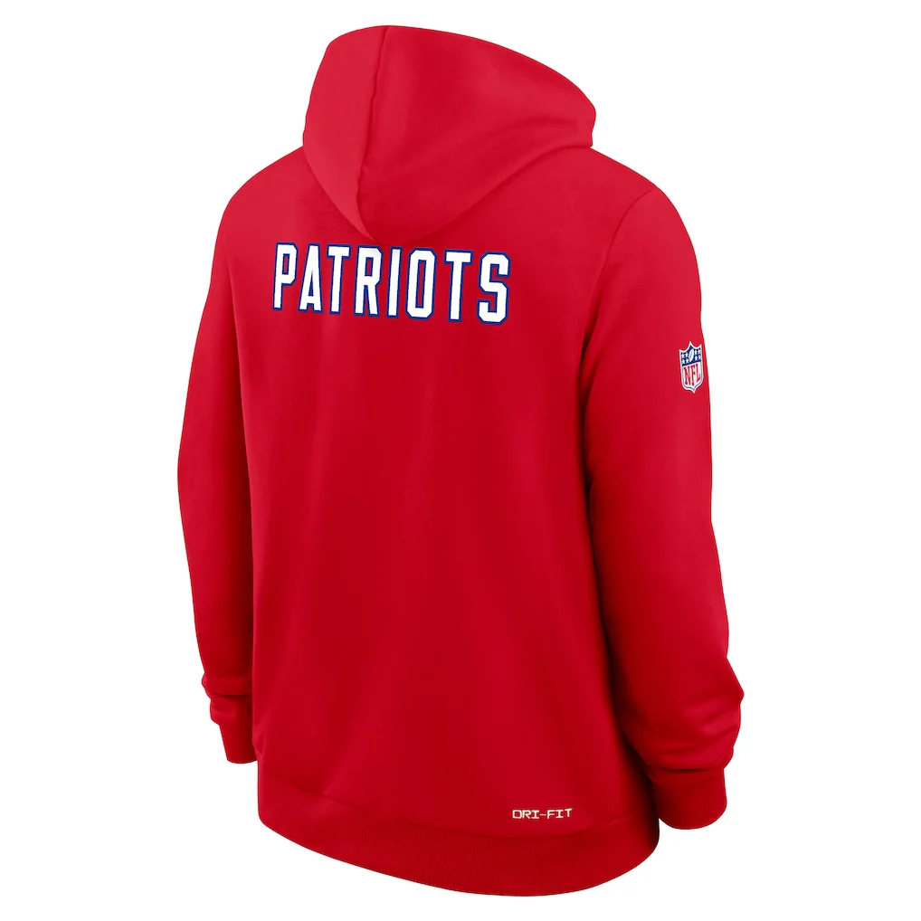 New England Patriots Nike Strandard Issue Sideline Alternate Dri-Fit Hoodie - Image 3