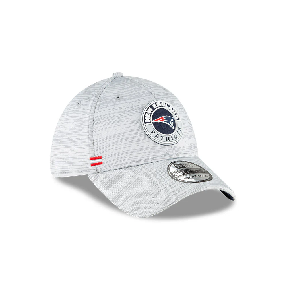 New England Patriots Official NFL 2020 Fall Sideline 39Thirty Stretch Fit Hat - Image 4