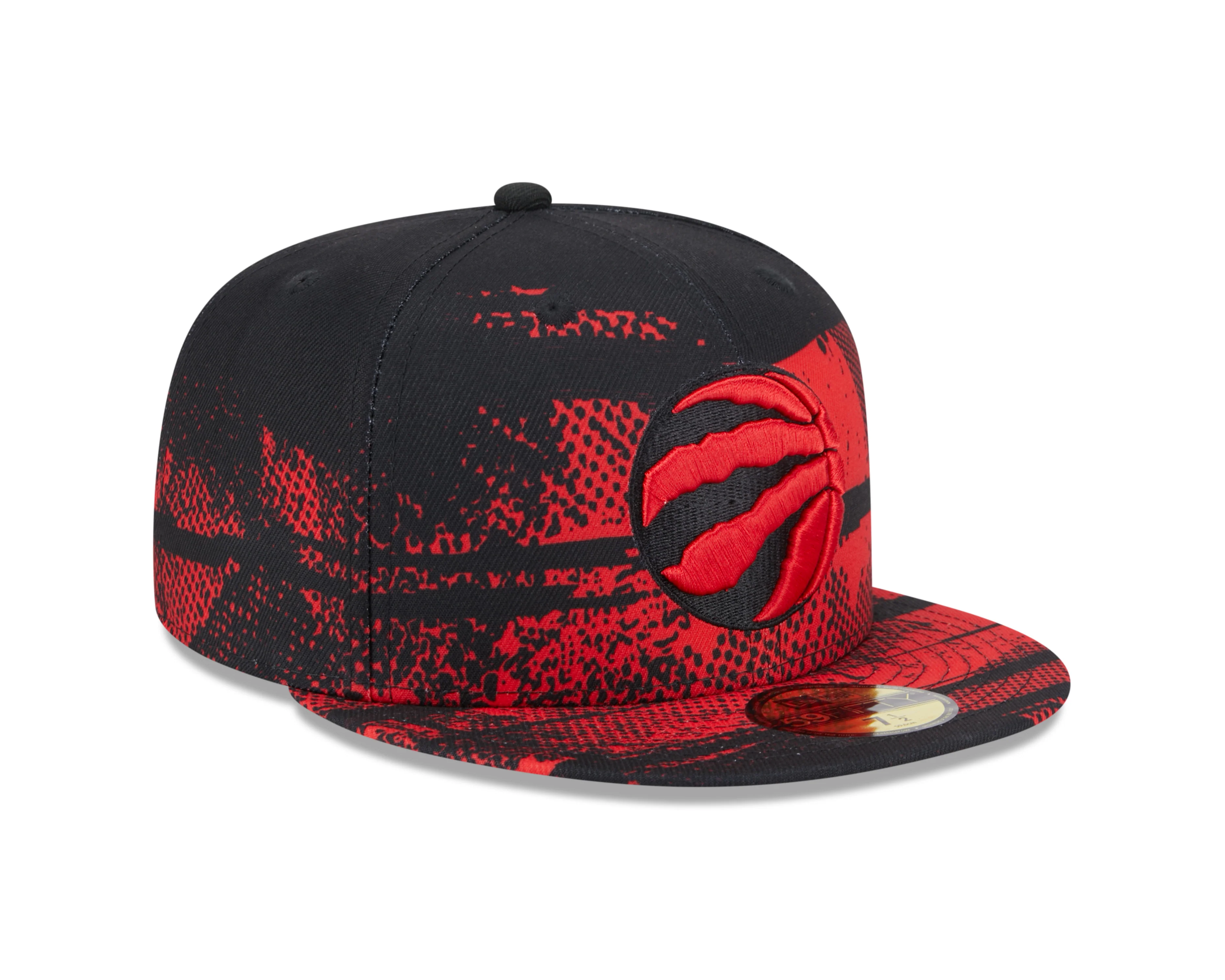 Toronto Raptors New Era Black Tip-Off 59FIFTY Hat - Image 3