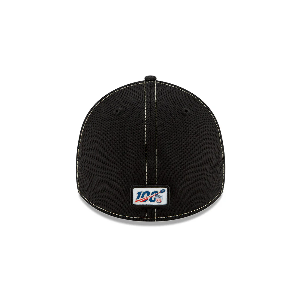 New Orleans Saints New Era 2019 On Field Sideline Home 39Thirty Flex Fit Hat - Image 5