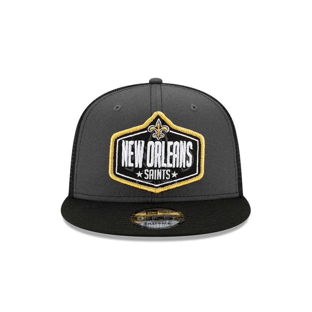 New Orleans Saints New Era 2021 Draft 9Fifty Snapback Hat - Image 2