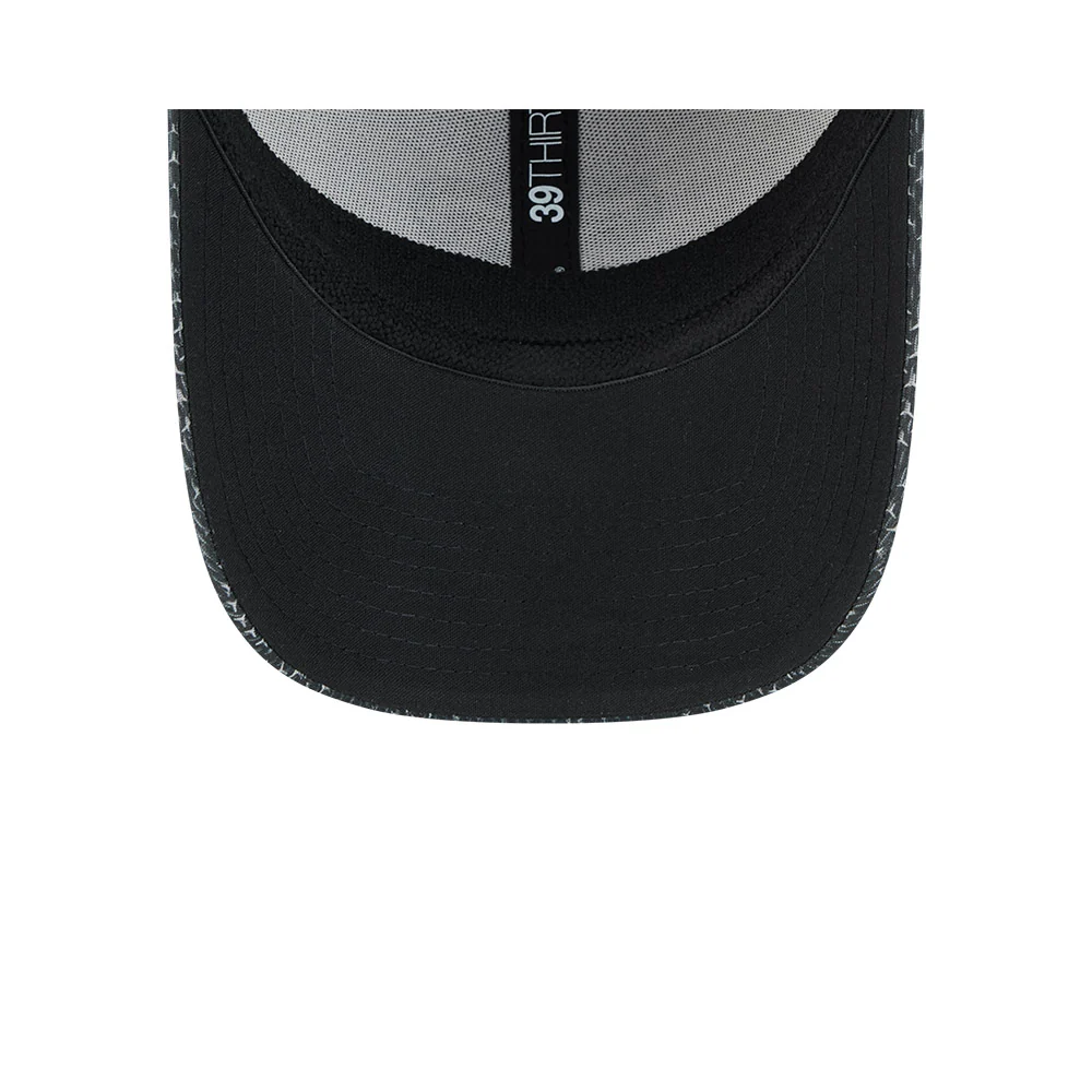 New Orleans Saints NFL 2024 Sideline New Era 39 Thirty Flex Hat - Black - Image 2