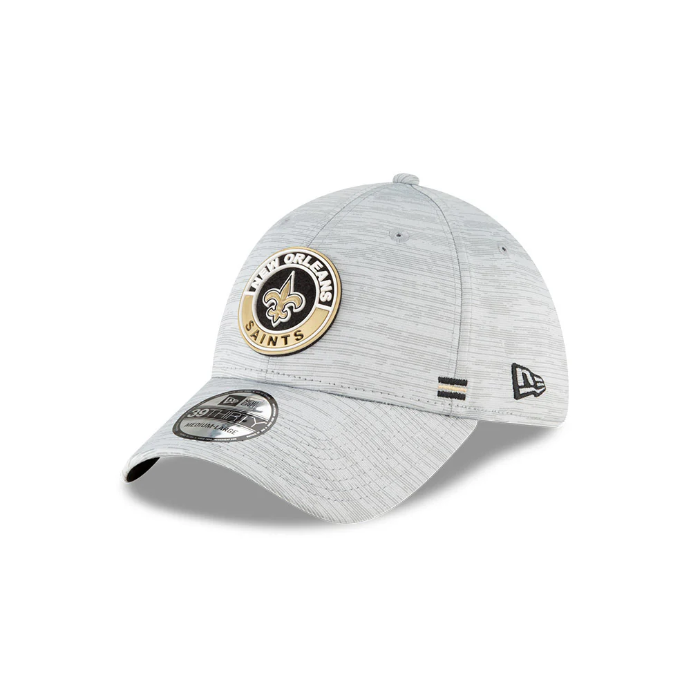 New Orleans Saints Official NFL 2020 Fall Sideline 39Thirty Stretch Fit Hat - Image 3