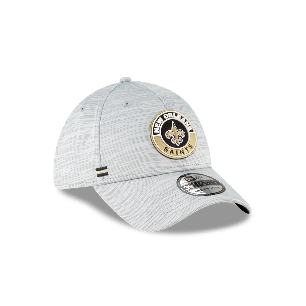 New Orleans Saints Official NFL 2020 Fall Sideline 39Thirty Stretch Fit Hat - Image 4