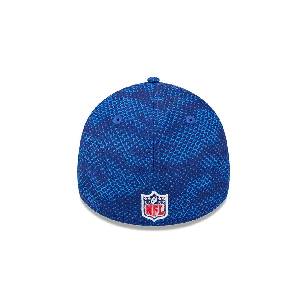 New York Giants NFL 2024 Sideline New Era 39 Thirty Flex Hat - Royal Blue - Image 4