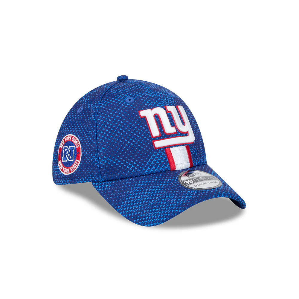 New York Giants NFL 2024 Sideline New Era 39 Thirty Flex Hat - Royal Blue - Image 7