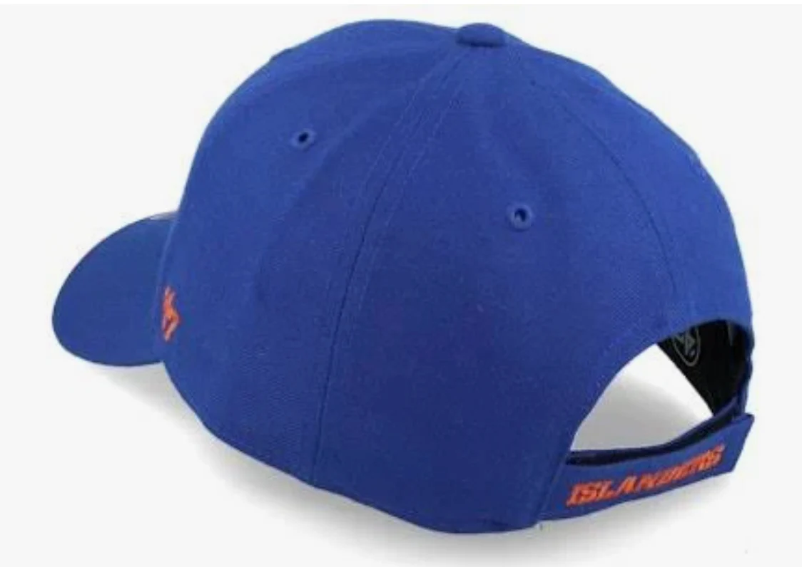 New York Islanders '47 Wordmark Back Strap MVP Adjustable Hat - Royal Blue - Image 2