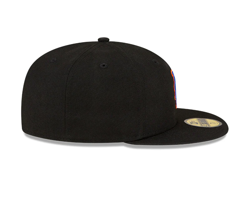 New York Mets 2024 New Era Black Alternate Authentic Collection On-Field 59FIFTY Fitted Hat - Image 6