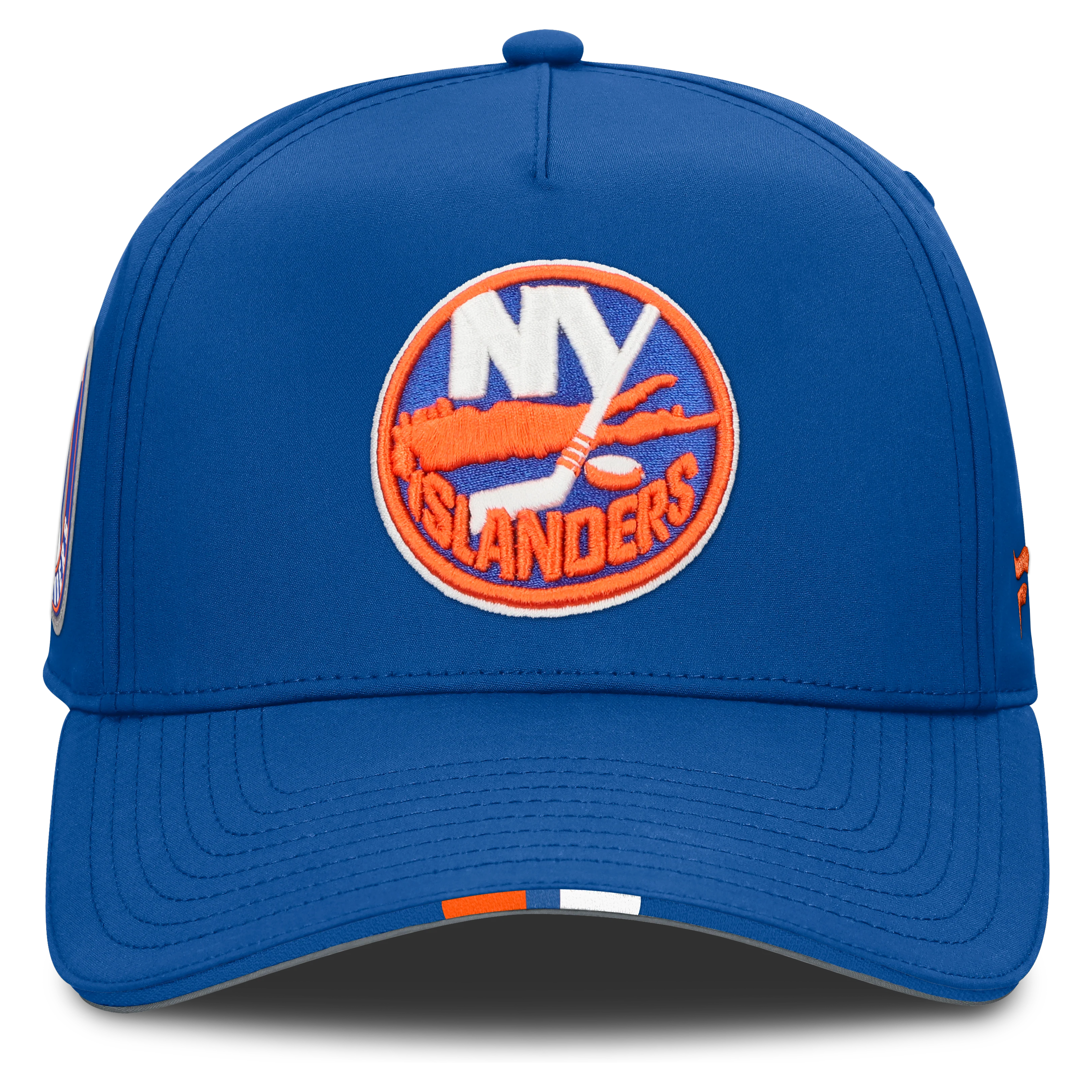 New York Rangers Fanatics 2025 NHL Draft Authentic Pro On-Stage Podium A-Frame Adjustable Hat